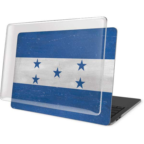 Honduras Flag Distressed MacBook Pro 15in (2016-19) Case plus Skin